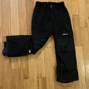 Youth Medium Arctix Snow pants trousers used good condition Black used see pics